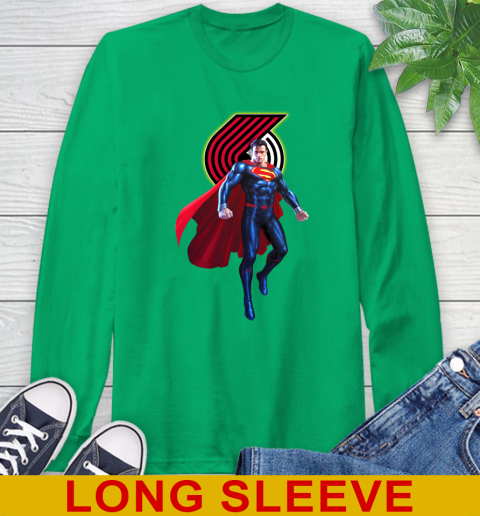 NBA Awesome Superman Basketball Sports Portland Trail Blazers 64