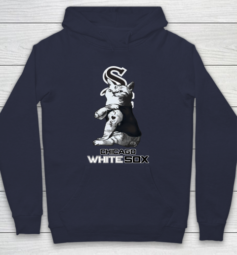 MLB Baseball My Cat Loves Chicago White Sox Hoodie 2