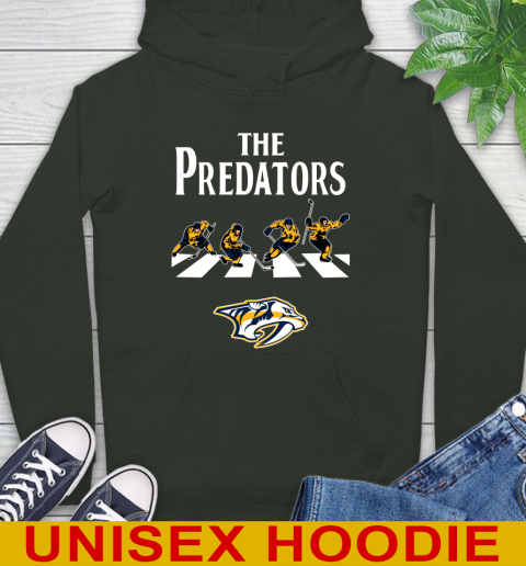NHL Hockey Nashville Predators The Beatles Rock Band Shirt Hoodie 12