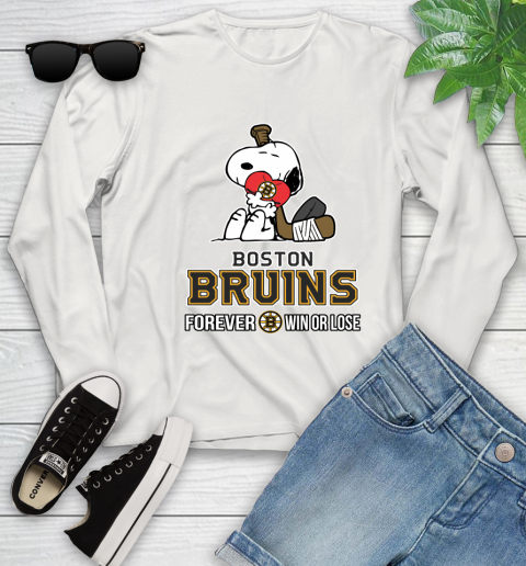 NHL The Peanuts Movie Snoopy Forever Win Or Lose Hockey Boston Bruins 136