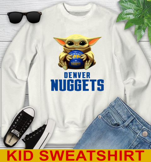 NBA Basketball Denver Nuggets Star Wars Baby Yoda Shirt 113