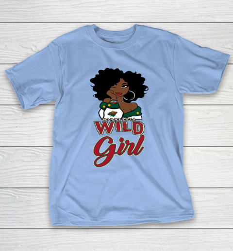 Minnesota Wild Girl NHL T-Shirt 11