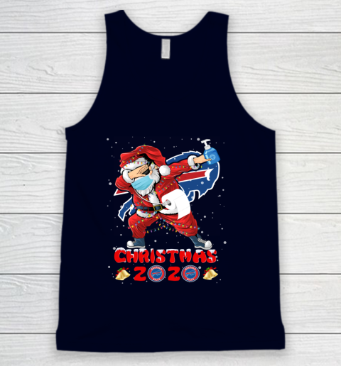 Buffalo Bills Funny Santa Claus Dabbing Christmas 2020 NFL Tank Top 2