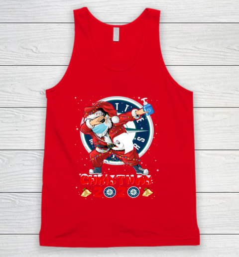 Seattle Mariners Funny Santa Claus Dabbing Christmas 2020 MLB Tank Top 5