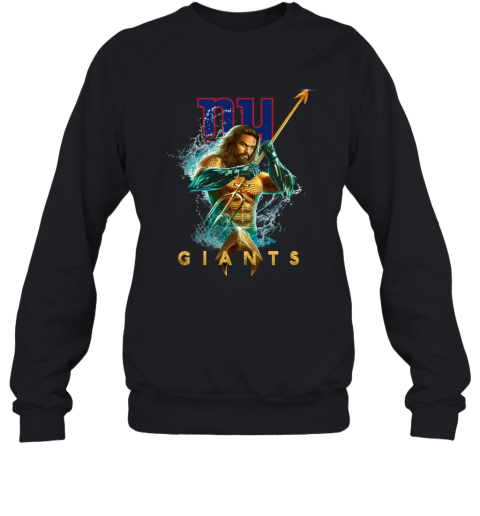 NFL New York Giants Aquaman DC Football Sports pMsqot7OSuu sweatshirt 35 95 151514 front black