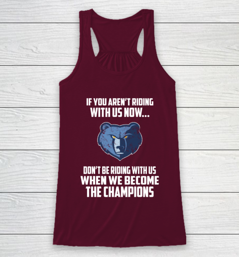 NBA Memphis Grizzlies Basketball We Become The Champions Racerback Tank 2
