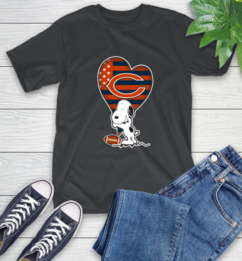 Chicago Bears NFL Football The Peanuts Movie Adorable Snoopy T-Shirt 2