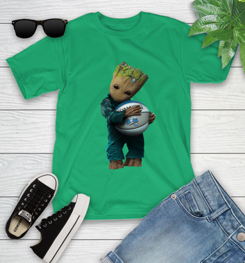NBA Groot Guardians Of The Galaxy Basketball Sports Orlando Magic Youth T-Shirt 6