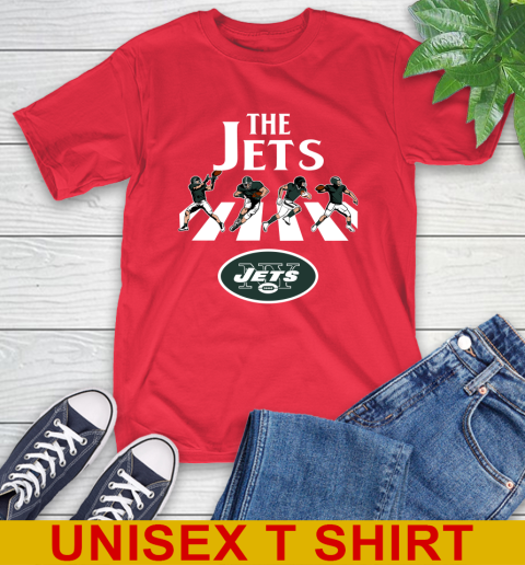 NFL Football New York Jets The Beatles Rock Band Shirt T-Shirt 12