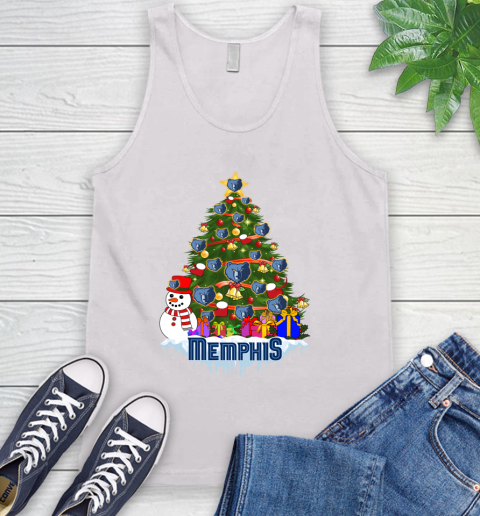 Memphis Grizzlies Merry Christmas NBA Basketball Sports Tank Top Memphis Grizzlies Merry Christmas NBA Basketball Sports Tank Top