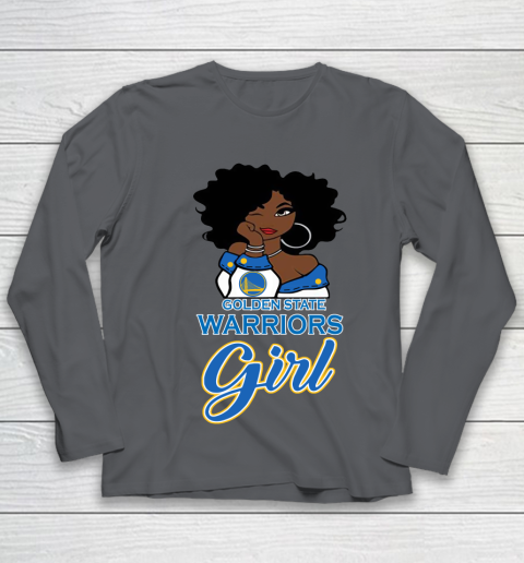 Golden State Warriors Girl NBA Youth Long Sleeve 8
