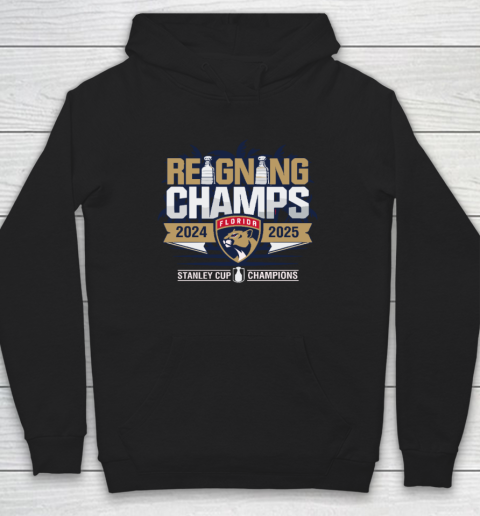Florida Panthers Reigning Back To Back Stanley Cup Champions 2024 2025 Hoodie