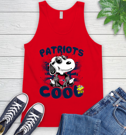 NFL Football New England Patriots Cool Snoopy Shirt Tank Top 5