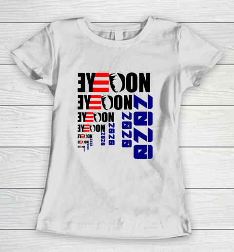 BYEDon 2020 US Election Minimalist White House Joyful Smile Women's T-Shirt