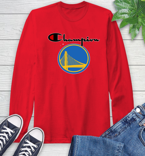 NBA Basketball Golden State Warriors Champion Shirt Long Sleeve T-Shirt 9