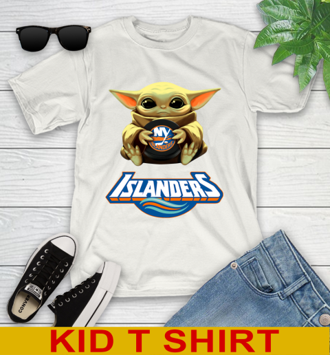 NHL Hockey New York Islanders Star Wars Baby Yoda Shirt 101