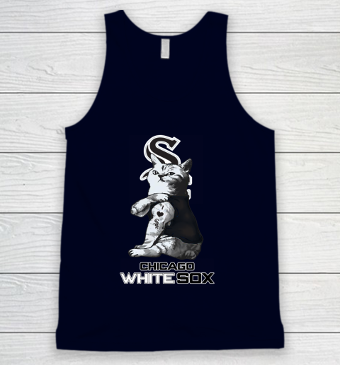 MLB Baseball My Cat Loves Chicago White Sox Tank Top 2
