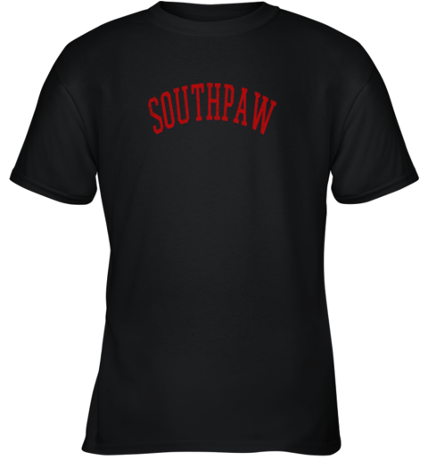 Baseball Southpaw Lefty Left Handed Youth T-Shirt