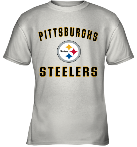 Pittsburgh Steelers NFL Line Gray Victory Youth T-Shirt