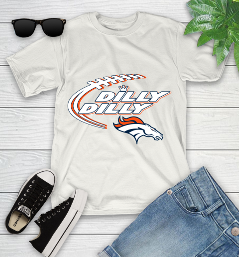 NFL Denver Broncos Dilly Dilly Football Sports Youth T-Shirt