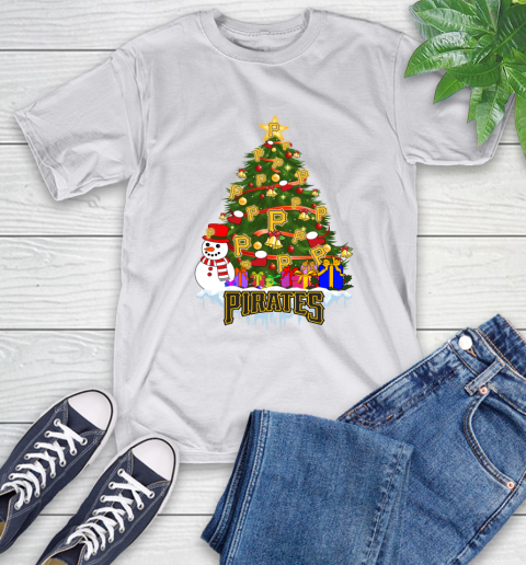 Pittsburgh Pirates Merry Christmas MLB Baseball Sports T-Shirt 12