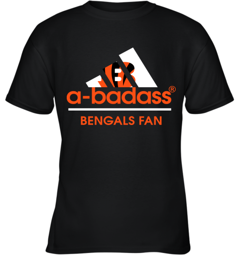 A Badass Cincinnati Bengals Mashup Adidas NFL Youth T-Shirt