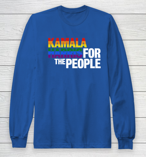 Kamala Harris 2020 for the People LGBT Long Sleeve T-Shirt 14