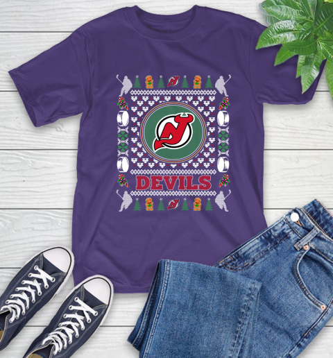 New Jersey Devils Merry Christmas NHL Hockey Loyal Fan Ugly Shirt 5