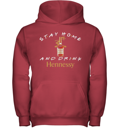 hennessy hoodie red