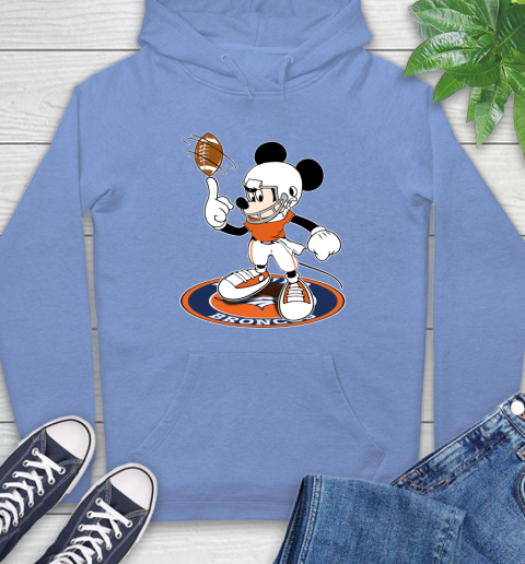 NFL Football Denver Broncos Cheerful Mickey Disney Shirt Hoodie 12