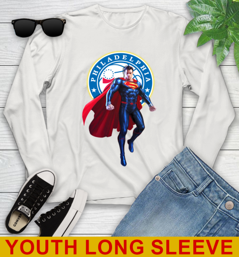 NBA Awesome Superman Basketball Sports Philadelphia 76ers 133