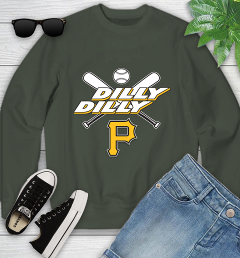 MLB Pittsburgh Pirates Dilly Dilly Baseball Sports Youth Sweatshirt 10