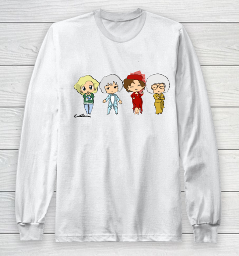 The Golden Girls  Chibis Long Sleeve T-Shirt
