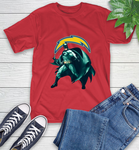 NFL Batman Football Sports Los Angeles Chargers T-Shirt 10