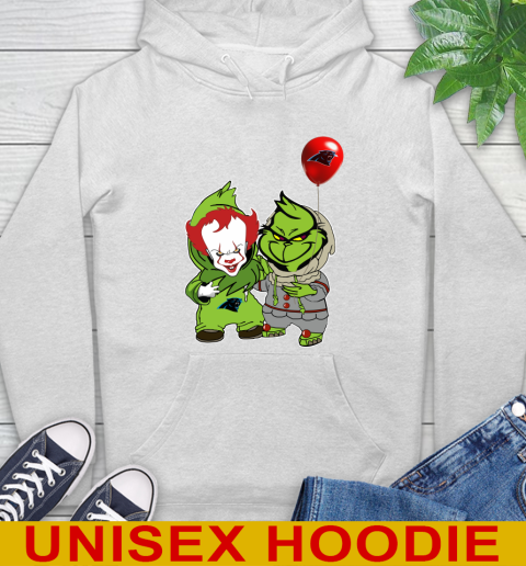 Carolina Panthers Baby Pennywise Grinch Christmas NFL Football Hoodie