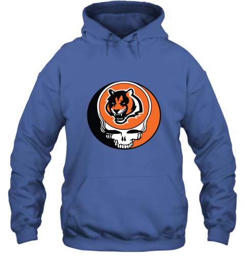 NFL Cincinnati Bengals Grateful Dead Rock Band Football Sports - Rookbrand