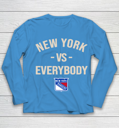 New York Rangers Vs Everybody Youth Long Sleeve 5
