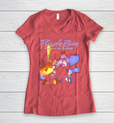 Purple rain deals shirt womens