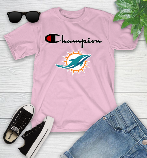 NFL Football Miami Dolphins Champion Shirt Youth T-Shirt 7