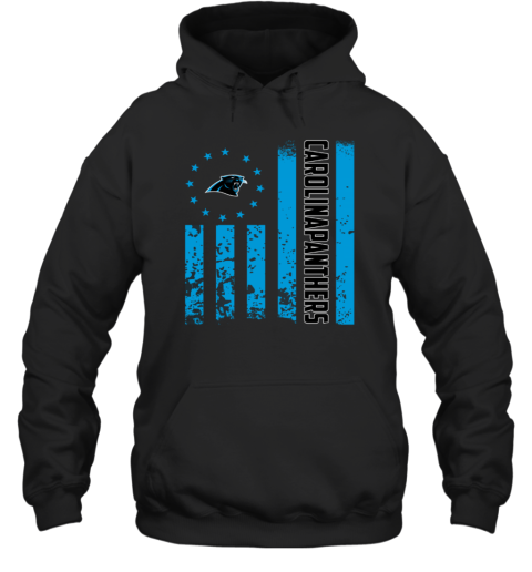 NFL Carolina Panthers American Flag Hoodie