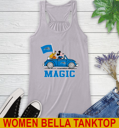 NBA Basketball Orlando Magic Pluto Mickey Driving Disney Shirt Racerback Tank 5