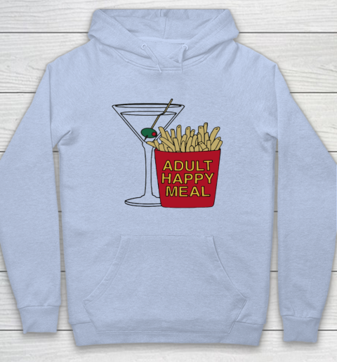Adult Happy Meal Martini And Fries Hoodie 5