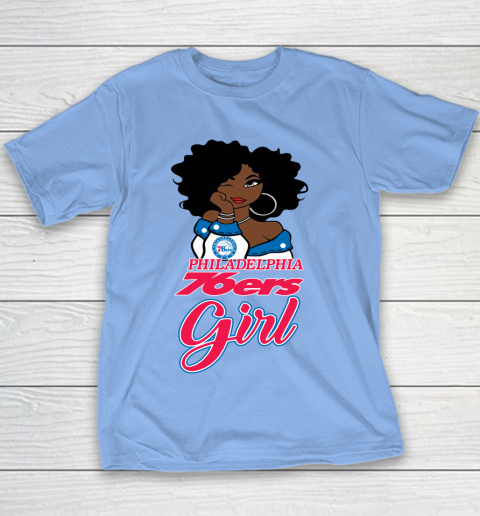 Philadelphia 76ers Girl NBA Youth T-Shirt 10