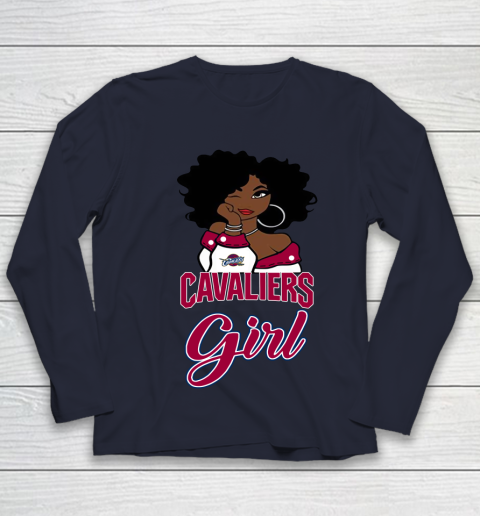 Cleveland Cavaliers Girl NBA Youth Long Sleeve 3