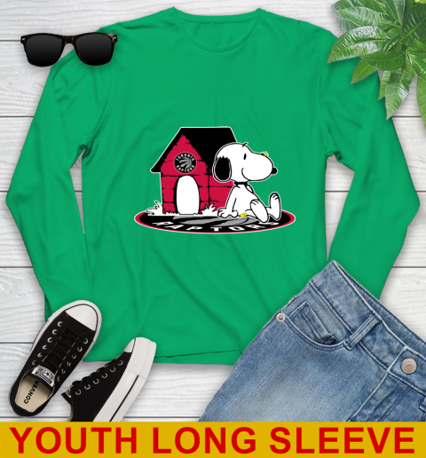 NBA Basketball Toronto Raptors Snoopy The Peanuts Movie Shirt Youth Long Sleeve 7