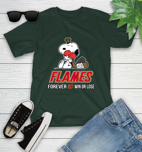 NHL The Peanuts Movie Snoopy Forever Win Or Lose Hockey Calgary Flames 107