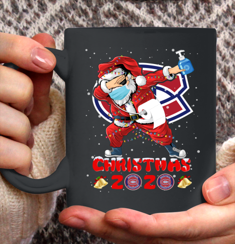 Montreal Canadiens Funny Santa Claus Dabbing Christmas 2020 NHL Ceramic Mug 11oz