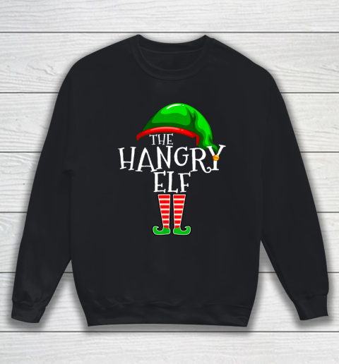 The Hangry Elf Family Matching Group Christmas Gift Fun Sweatshirt