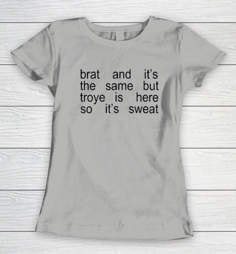 Sweat Tour  Sweat Brat Green Women's T-Shirt 7
