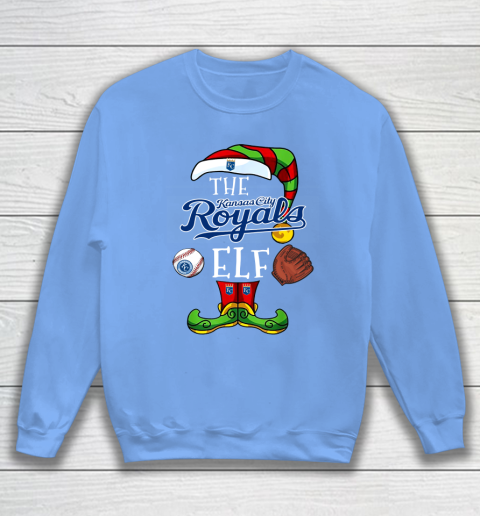 Kansas City Royals Christmas ELF Funny MLB Sweatshirt 8